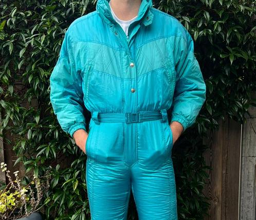 Vintage Retro Skipak M, Kleding | Dames, Wintersportkleding, Gedragen, Pak, Maat 38/40 (M), Ophalen of Verzenden