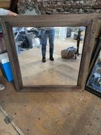 Houten frame spiegel vierkant, Gebruikt, Ophalen