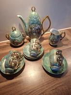 Antiek theeservies voor 6 personen, Antiek en Kunst, Ophalen of Verzenden