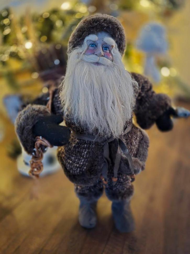 Vintage Kerstman Pop 45 CM, Huis en Inrichting, Woonaccessoires | Boeddhabeelden, Ophalen of Verzenden