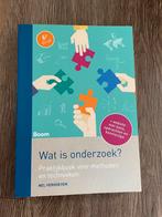 Boek ‘Wat is onderzoek’ van Nel Verhoeven, Ophalen of Verzenden, Zo goed als nieuw, HBO