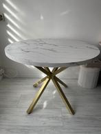 Ronde Eettafel 100x100, Ophalen of Verzenden, Zo goed als nieuw, Rond, 100 tot 150 cm