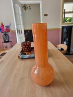 Oranje Dutz vaas, Huis en Inrichting, Ophalen, Oranje, Minder dan 50 cm, Glas