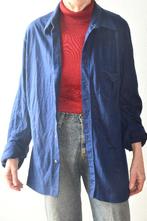 Oversized herenhemd voor dames maat 54, Kleding | Dames, Tops, Blauw, Maat 46/48 (XL) of groter, Ophalen of Verzenden, Onbekend