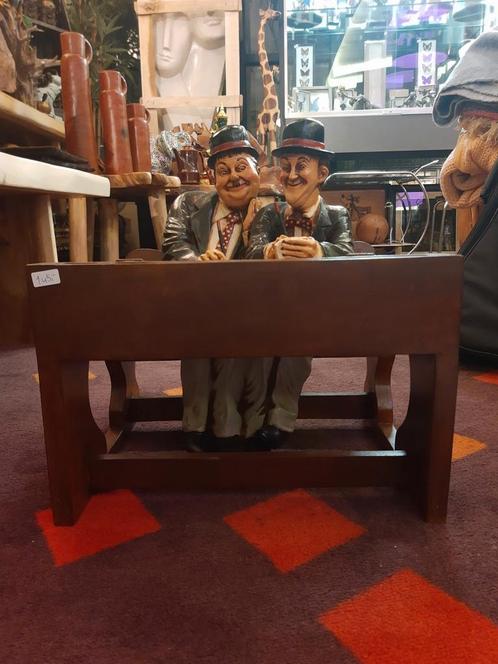 Beeld Laurel & Hardy/De Dikke en de Dunne, Antiek en Kunst, Kunst | Beelden en Houtsnijwerken, Ophalen of Verzenden