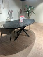 Ovale Eettafel, Huis en Inrichting, Tafels | Eettafels, Ophalen, 100 tot 150 cm, Zo goed als nieuw, Vijf personen of meer