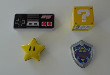 Nintendo Blikjes met Mints / Snoepjes NIEUW beschikbaar voor biedingen