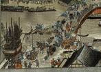 In zijde geborduurd. Qingming Festival Schilderij Replica, Ophalen of Verzenden