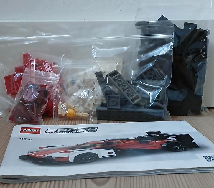 Lego speed champions 76916 porsche 963, Kinderen en Baby's, Speelgoed | Duplo en Lego, Zo goed als nieuw, Lego, Complete set, Ophalen of Verzenden