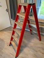 Trap 2x6 treden, Ophalen, Gebruikt, Trap, Opvouwbaar of Inschuifbaar