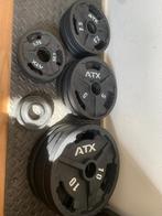 Complete set ATX halterschijven - 50 mm, Sport en Fitness, Fitnessmaterialen, Ophalen, Zo goed als nieuw