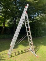 Altrex ladder 3x10 sporten, zo goed als nieuw, Doe-het-zelf en Verbouw, Ladders en Trappen, Ophalen, Zo goed als nieuw, 4 meter of meer
