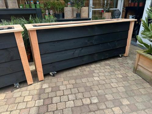 GROTE DOUGLAS BLOEMBAK 2 METER LANG, Tuin en Terras, Bloembakken en Plantenbakken, Nieuw, Hout, 60 cm of meer, Ophalen