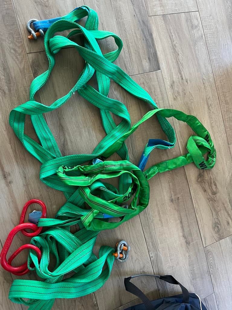 Originele Zar Formenti hijsbanden Zar75/79 (Slingkit), Watersport en Boten, Accessoires en Onderhoud, Gebruikt, Overige typen