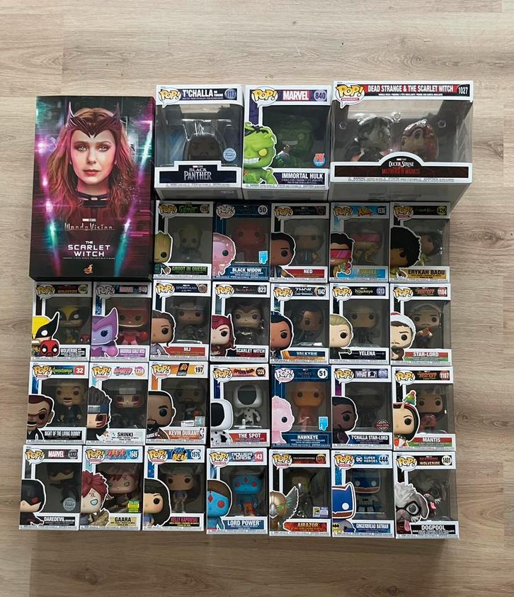 Funko Pop! Hot toys, Verzamelen, Poppetjes en Figuurtjes, Zo goed als nieuw, Ophalen of Verzenden