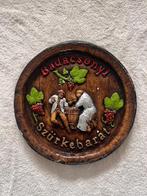 Hungary Vintage wood sign, Antiek en Kunst, Ophalen of Verzenden
