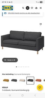 Twee en driezitsbank Ikea Pärup, Ophalen of Verzenden, Zo goed als nieuw, 75 tot 100 cm