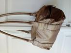 Bronzen hand/schouder tas, Sieraden, Tassen en Uiterlijk, Tassen | Damestassen, Verzenden, Zo goed als nieuw, Bruin, Handtas