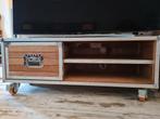 TV kast van steigerhout, Ophalen, Zo goed als nieuw, Minder dan 100 cm, 25 tot 50 cm