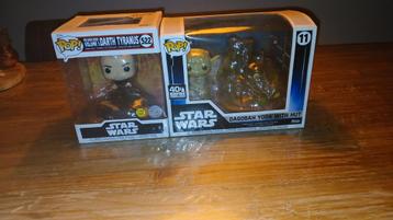 Star wars funko pops 2x beschikbaar voor biedingen