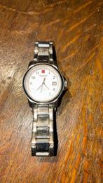 Stalen dames horloge, Overige merken, Staal, Staal, Polshorloge