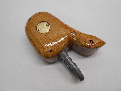 Houten Hakblok, grootschootblok, enkelschijfs, 12 - 14 mm, Watersport en Boten, Accessoires en Onderhoud, Gebruikt, Lijn of Blok