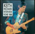 Rolling Stones - KEITH RICHARD - Interview Rome 1988 LP, Rock-'n-Roll, Ophalen of Verzenden, Zo goed als nieuw, 12 inch