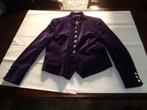 MARK paars fluwelen blazer met zilveren knopen, Paars, Maat 46/48 (XL) of groter, Nieuw, Ophalen of Verzenden