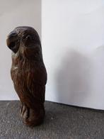 Houten Vogel Sculptuur  Handgesneden, Ophalen of Verzenden