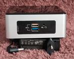 Intel NUC Mini Computer Nette staat Incl Win 11 + Adapter, Ophalen of Verzenden, Refurbished, Minder dan 2 Ghz, SSD