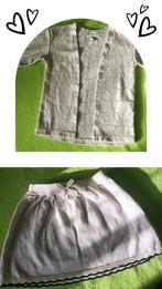 Setje - vestje mt 92 1 x gedragen & rokje mt 98 nog nieuw, Kinderen en Baby's, Ophalen, Zo goed als nieuw, Meisje