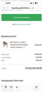 Eettafel stoelen, Huis en Inrichting, Stoelen, Ophalen of Verzenden, Nieuw, Overige kleuren, Vijf, Zes of meer stoelen