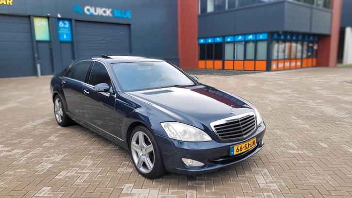 Zeer Nette Mercedes-Benz S-Klasse 5.5 S500 Lang AUT 2006, Auto's, Mercedes-Benz, Particulier, S-Klasse, Achteruitrijcamera, Airconditioning