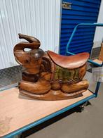 Antieke houten (schommel) olifant. Voor de sier., Ophalen