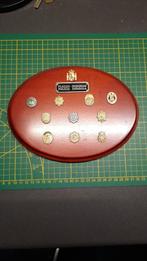 Wapenschild diverse politie korpsen Spanje, Verzamelen, Ophalen of Verzenden, Overige soorten, Overige gebieden, Embleem of Badge