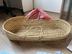 Vintage rieten poppenmand / draagwieg / mozesmand 60 cm, Ophalen of Verzenden, Zo goed als nieuw, Overige typen