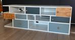 Stevig uniek dressoir/tv-meubel/vakkenkast, Ophalen, Overige materialen, Gebruikt, 150 tot 200 cm