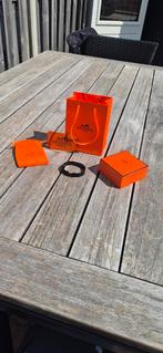 Hermes Armband staal (17cm), Sieraden, Tassen en Uiterlijk, Armbanden, Ophalen of Verzenden, Nieuw, Zwart, Staal