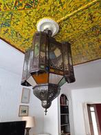 Antieke Marokkaanse Hanglamp - Moskee Marrakech, Huis en Inrichting, Lampen | Hanglampen, Ophalen of Verzenden
