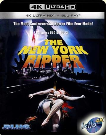 Blu-ray 4K: The New York Ripper (1982 Jack Hedley) US nNLO beschikbaar voor biedingen