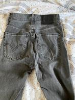 Levis black denim spijkerbroek  XS 24 inch, Verzenden, Zo goed als nieuw, Zwart, W27 (confectie 34) of kleiner