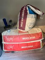 2x Gyproc Multi Stuc, 20kg, halve zak blokkenwanden stuc, Ophalen, Zo goed als nieuw