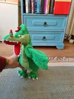 Groene De Eftelibg Draak Knuffel Sprookjesbos 30cm, Efteling, Overige typen, M, Ophalen of Verzenden