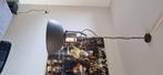 Hanglamp industrieel, Ophalen, 50 tot 75 cm, Zo goed als nieuw, Metaal