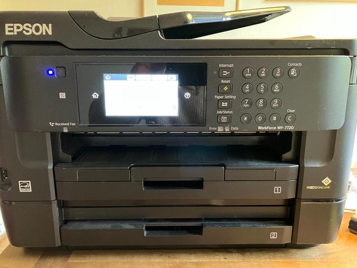 Epson WorkForce WF-7720DTWF - All-In-One Printer, Computers en Software, Printers, Scannen, Ophalen