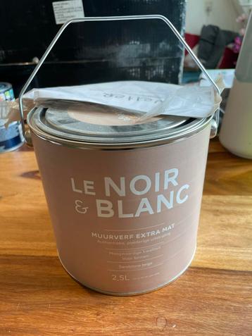 Le Noir & Blanc Muurverf - Sandstone Beige - 2.5L beschikbaar voor biedingen