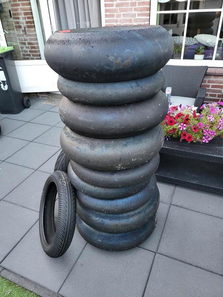 Diverse slicks (pirelli michelin metzeler dunlop), Motoren, Onderdelen | Overige, Ophalen of Verzenden