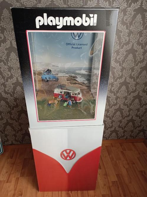 Winkel Display Volkswagen Transporter T1 (Uniek!!) Playmobil, Verzamelen, Automerken, Motoren en Formule 1, Gebruikt, Auto's, Ophalen