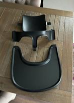 Nieuwe mat zwarte baby set / playtray voor je stokke tripp t, Kinderen en Baby's, Kinderstoelen, Ophalen of Verzenden