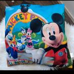 Mickey Mouse Kussen, Huis en Inrichting, Ophalen of Verzenden, Zo goed als nieuw, Blauw, Vierkant